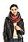 PLAID PRINT INFINITY SCARF