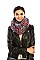 PLAID PRINT INFINITY SCARF