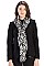 STYLISH TIGER PRINT LONG SCARF