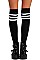 PACK OF 12 FASHION KNEE HIGH BOOT SOCKS