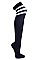 PACK OF 12 FASHION KNEE HIGH BOOT SOCKS