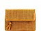 TRENDY FASHION SMOOTH PU LEATHER FOLDOVER CLUTCH WITH LONG STRAP  JYCTCL-0016