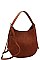 STYLISH TEXTURED PU LEATHER DESIGNER HOBO BAG JYCTD-0012