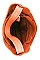 STYLISH TEXTURED PU LEATHER DESIGNER HOBO BAG JYCTD-0012
