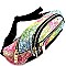 CTJY0007-LP Multi-colored Glitter 2 Way Fanny Pack Cross Body