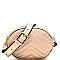 Chevron Quilted Pattern Fashion Round Fanny Pack MH-CTJY0013