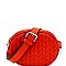 Stylish Quilted Pattern Round Fanny Pack CTJY0014-MH