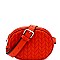 Stylish Quilted Pattern Round Fanny Pack CTJY0014-MH