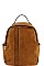 STYLISH SMOOTH TEXTURED PU LEATHER DESIGNER BACKPACK JYCTMC-0007