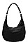 CLASSY SMOOTH TEXTURED PU LEATHER DESIGNER FASHION HOBO BAG JYCTMC-0005