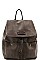 CLASSY SMOOTH TEXTURED PU LEATHER STYLISH PRINCESS BACKPACK JYCTUS-0003