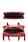 2 IN 1 STYLISH V QUILT STITCH DESIGN DUFFEL BAG WALLET SET