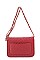 2IN1 FASHION QUILTED V DESIGN CROSSBODY BAG WALLET SET