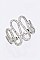 Cubic Zirconia Swirly Fashion Ring
