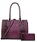 purple alligatore bags