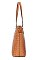 2- in- 1 Crocodile Tote Set With Matching Wallet