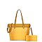 2 in 1 Crocodile Tote / Wallet Set