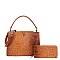 brown croc handbag