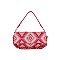 Boho Chic Crochet Fringe Flap Messenger Crossbody Bag