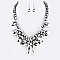 Iconic Crystal Floral Necklace Set LA-GNE2055