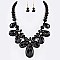 Iconic Crystal Floral Necklace Set LA-GNE2055