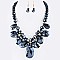 Iconic Crystal Floral Necklace Set LA-GNE2055