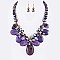 Iconic Crystal Floral Necklace Set LA-GNE2055