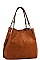 POSH PU LEATHER MODERN LONG STRAP CHIC HOBO BAG JYD-0477