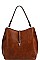 STYLISH SMOOTH TEXTURED PU LEATHER FASHION LONG STRAP CHIC SATCHEL JYD-0480