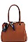 STYLISH CHIC SCARF FASHION HANDBAG JYD-0485