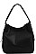 STYLISH SMOOTH TEXTURED PU LEATHER MODERN FASHION HOBO BAG JYD-0489