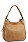 STYLISH SMOOTH TEXTURED PU LEATHER MODERN FASHION HOBO BAG JYD-0489