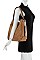 STYLISH SMOOTH TEXTURED PU LEATHER MODERN FASHION HOBO BAG JYD-0489