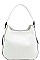 STYLISH SMOOTH TEXTURED PU LEATHER MODERN FASHION HOBO BAG JYD-0489