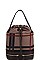 CHECK BUCKET SHOULDER BAG