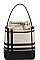 CHECK BUCKET SHOULDER BAG