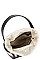 CHECK BUCKET SHOULDER BAG
