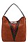 LONG STRAPPED RHINESTONE INSECT HOBO BAG