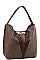LONG STRAPPED RHINESTONE INSECT HOBO BAG