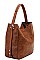 2 IN 1 TOTE BAG WITH LONG STRAP