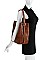 2 IN 1 TOTE BAG WITH LONG STRAP