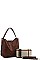 2 IN 1 TOTE BAG WITH LONG STRAP