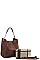 2 IN 1 TOTE BAG WITH LONG STRAP