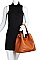 2 IN 1 DESIGNER FASHION SATCHEL WITH LONG STRAP