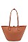 2 IN 1 TRENDY TOTE BAG & CLUTCH SET