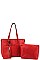 3IN1 CHIC MODERN TOTE BAG SET WITH LONG STRAP