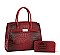 Quality Croc Alligator 2-in-1 Satchel