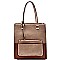 D0339-LP Tall 2 in 1 Tote with Leashed Pouch