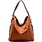 D0355-LP Double Side Zipper Tall Hobo