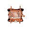 2 in 1 Monogram Classic Triple Compartment Satchel